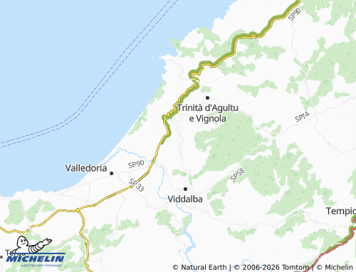 MICHELIN La Tozza map - ViaMichelin