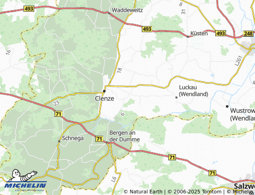 MICHELIN-Landkarte Gistenbeck - ViaMichelin