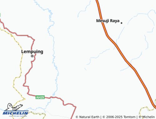 MICHELIN Sumber Baru map - ViaMichelin