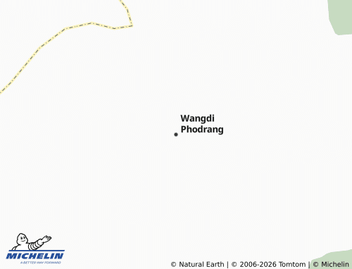 Kaart MICHELIN Wangdi Phodrang - ViaMichelin