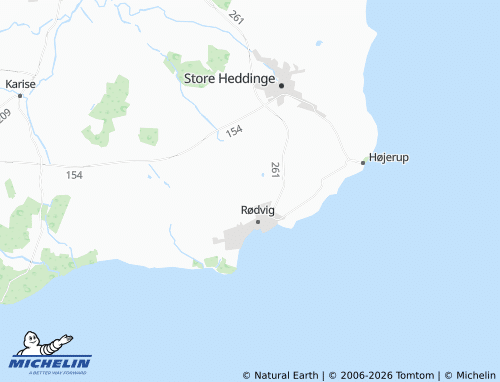MICHELIN Skørpinge map - ViaMichelin