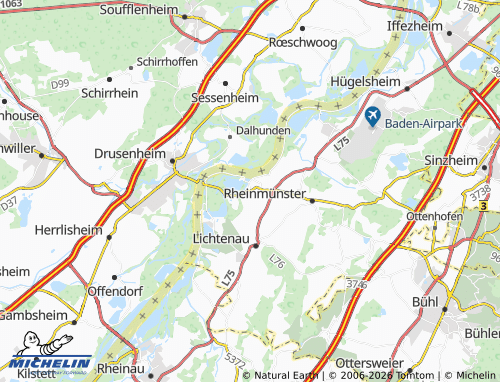 Mapa MICHELIN Greffern - ViaMichelin