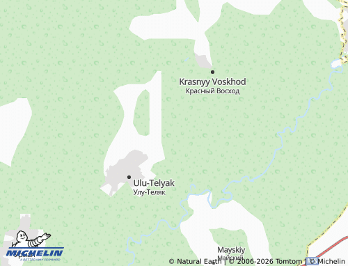 MICHELIN-Landkarte Shukteyevo - ViaMichelin