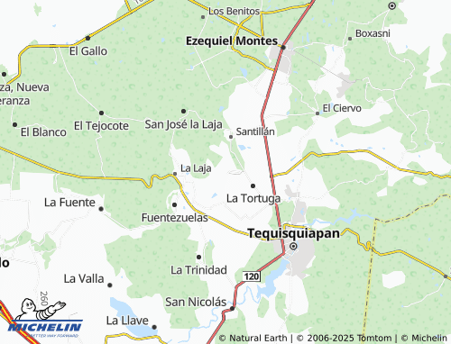 Mappa MICHELIN Granjas Residenciales - ViaMichelin
