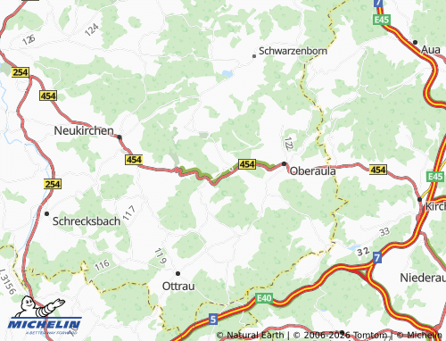 MICHELIN Olberode map - ViaMichelin