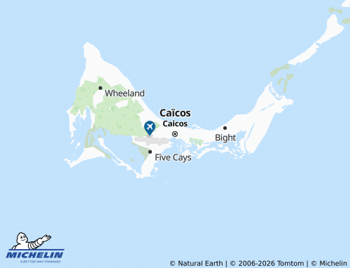 Carte MICHELIN Caïcos - ViaMichelin