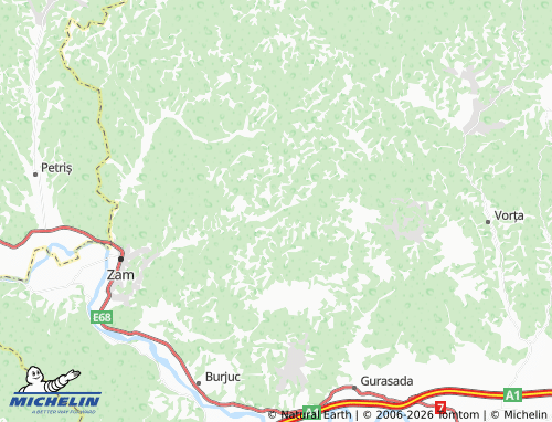 Mappa MICHELIN Godinești - ViaMichelin