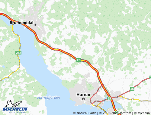 MICHELIN Nydal map - ViaMichelin