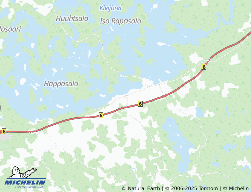 MICHELIN Jurvala map - ViaMichelin
