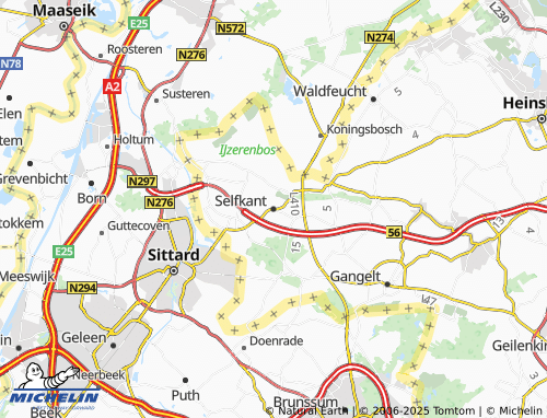 MICHELIN Selfkant map - ViaMichelin