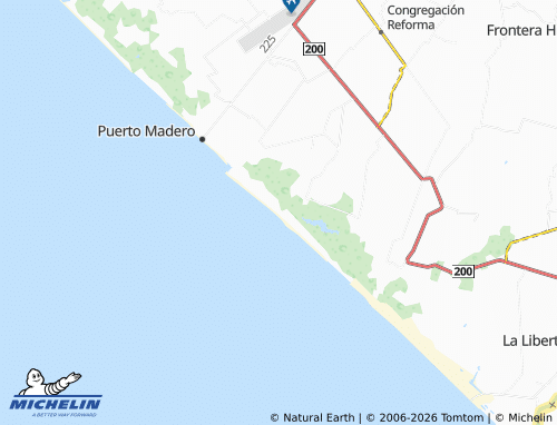 Mapa MICHELIN Playa Linda - ViaMichelin