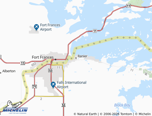 Mapa MICHELIN Ranier - ViaMichelin