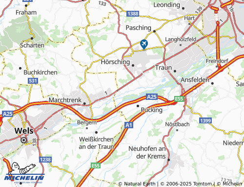 MICHELIN Rudelsdorf map - ViaMichelin