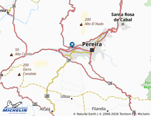 Carte MICHELIN El Paraíso - ViaMichelin