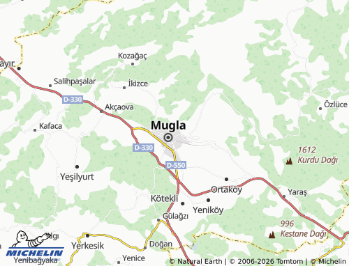 Mappa MICHELIN Müştakbey - ViaMichelin