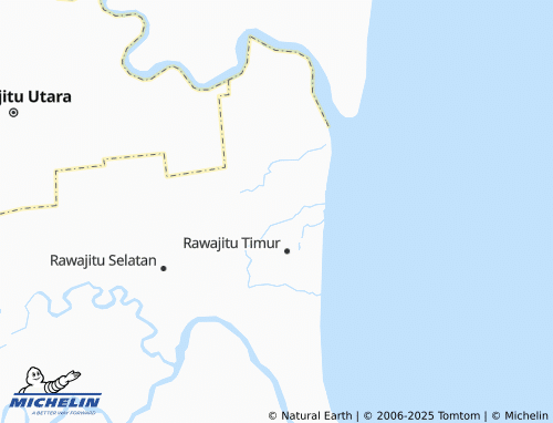 MICHELIN Bumi Dipasena Mulya map - ViaMichelin