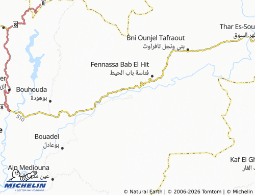 MICHELIN Bani Waleed map - ViaMichelin