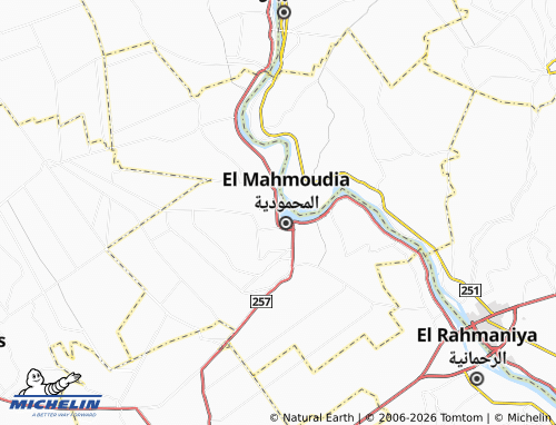 Mappa MICHELIN al-'Atf - ViaMichelin