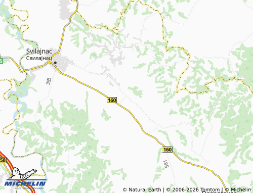 Mapa MICHELIN Sedlare - ViaMichelin