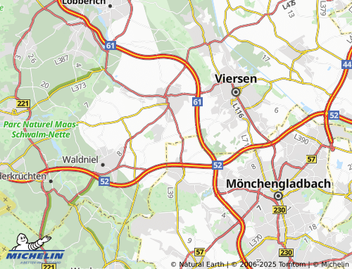 MICHELIN Hausen map - ViaMichelin