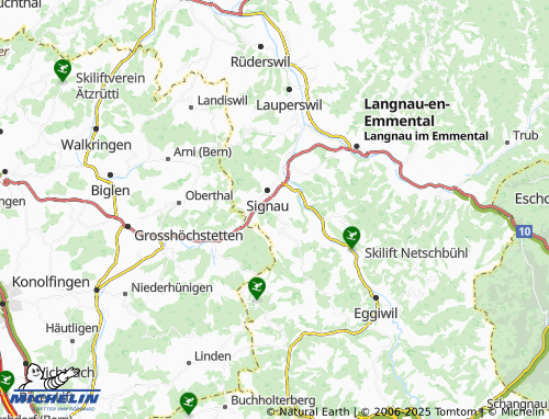 Mapa MICHELIN Hasli - ViaMichelin