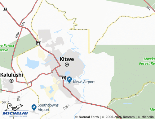 Mappa MICHELIN Musondo - ViaMichelin