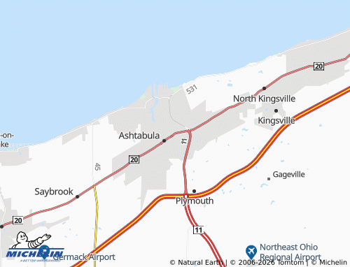 Mappa MICHELIN Edgewood - ViaMichelin