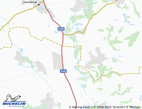 MICHELIN Kroty map - ViaMichelin