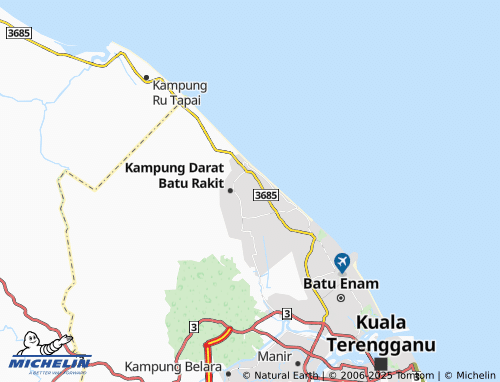 MICHELIN Bukit Rakit map - ViaMichelin
