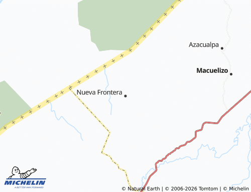 MICHELIN Nueva Frontera map - ViaMichelin