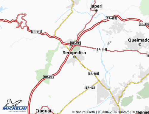 Mapa MICHELIN Seropédica - ViaMichelin