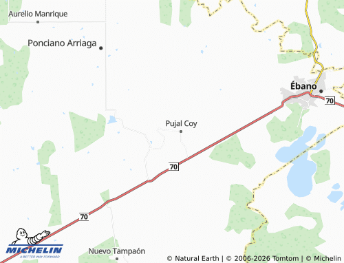 Mappa MICHELIN La Esperanza, Pujal Coy - ViaMichelin