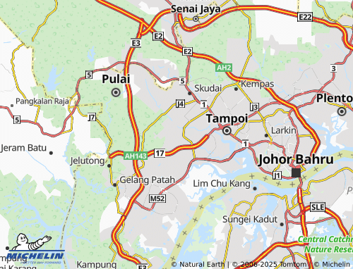 MICHELIN Taman Nusa Jaya Mas map - ViaMichelin