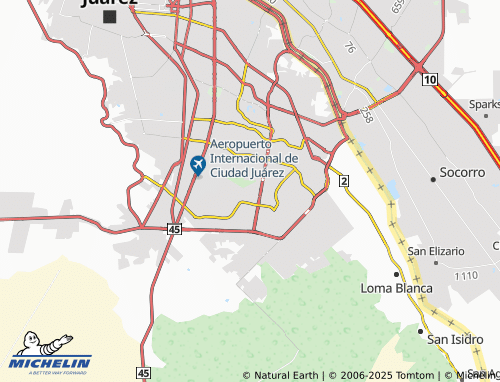 MICHELIN Paseo de Santa Mónica map - ViaMichelin