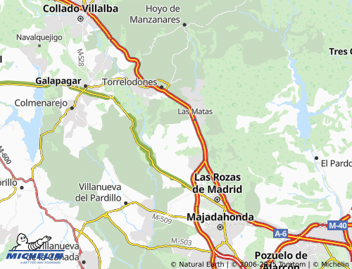 Carte MICHELIN Nuevo Club de Golf - ViaMichelin