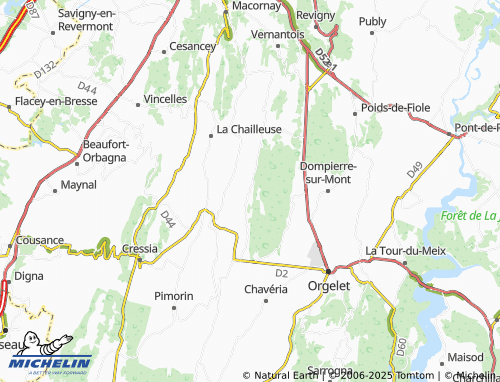 Carte MICHELIN Reithouse - ViaMichelin