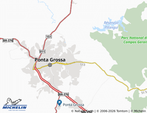 Mapa MICHELIN Neves - ViaMichelin