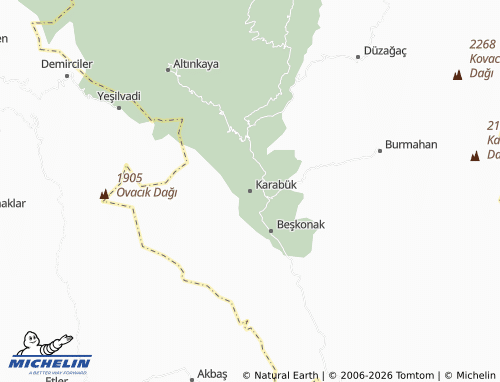 MICHELIN Karabük map - ViaMichelin