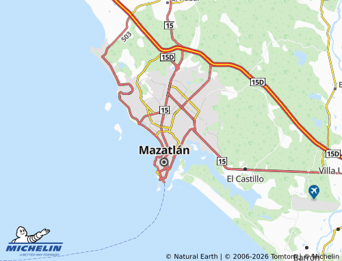 MICHELIN-Landkarte Antonio Toledo Corro - ViaMichelin