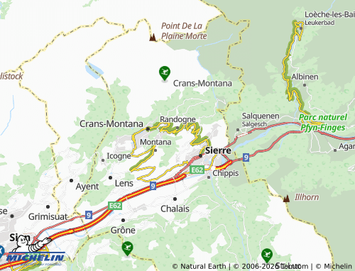 MICHELIN Nayes map - ViaMichelin
