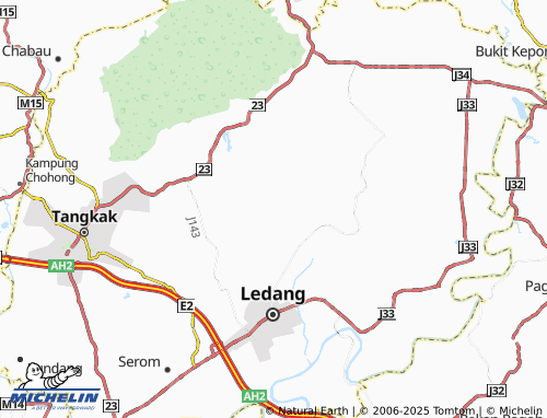 MICHELIN Kampung Kurnia Jaya map - ViaMichelin