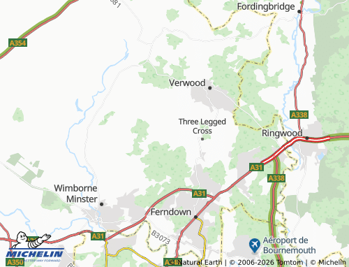 Carte MICHELIN Mannington - ViaMichelin