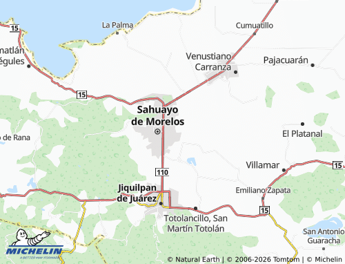 Mapa MICHELIN Luis Donaldo Colosio - ViaMichelin