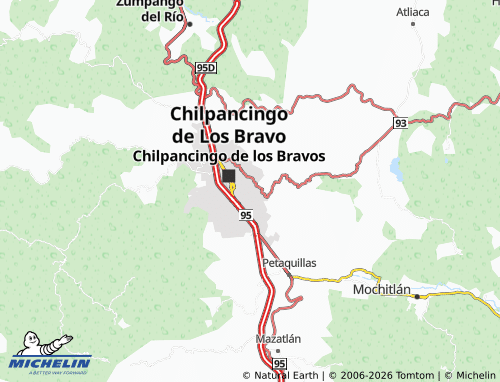 Mapa MICHELIN Los Manantiales - ViaMichelin