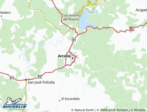 Mappa MICHELIN Emiliano Zapata - ViaMichelin