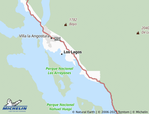 MICHELIN Puerto Manzano map - ViaMichelin