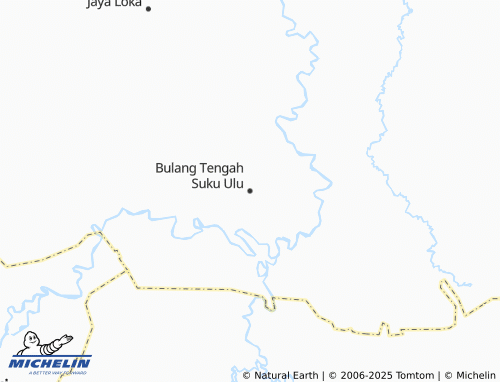 MICHELIN Bulang Tengah Suku Ulu map - ViaMichelin