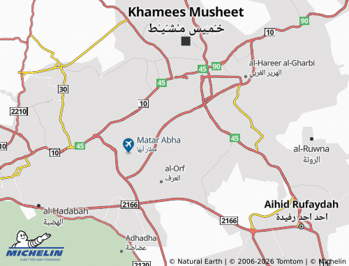 MICHELIN-Landkarte al-Nahdah - ViaMichelin