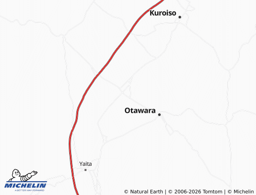 Mappa MICHELIN Nishi-Nasuno - ViaMichelin