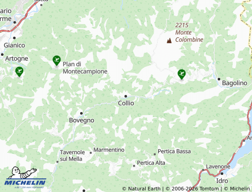 MICHELIN Collio map - ViaMichelin